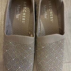 Skechers Women's Sparkle Loafers - Gray